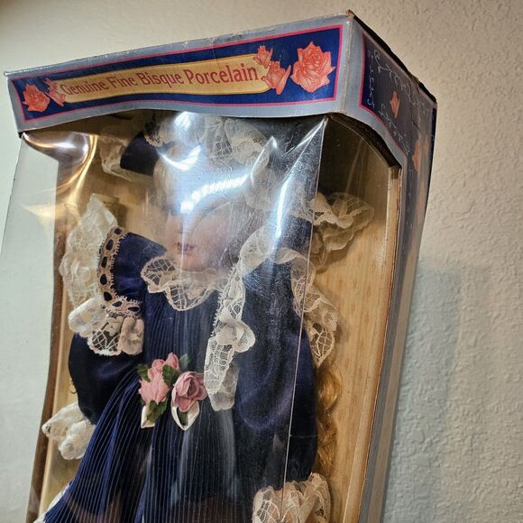 Soft Expressions 18" Hand Painted Fine Bisque Porcelain Doll  New-see info - Picture 2 of 5